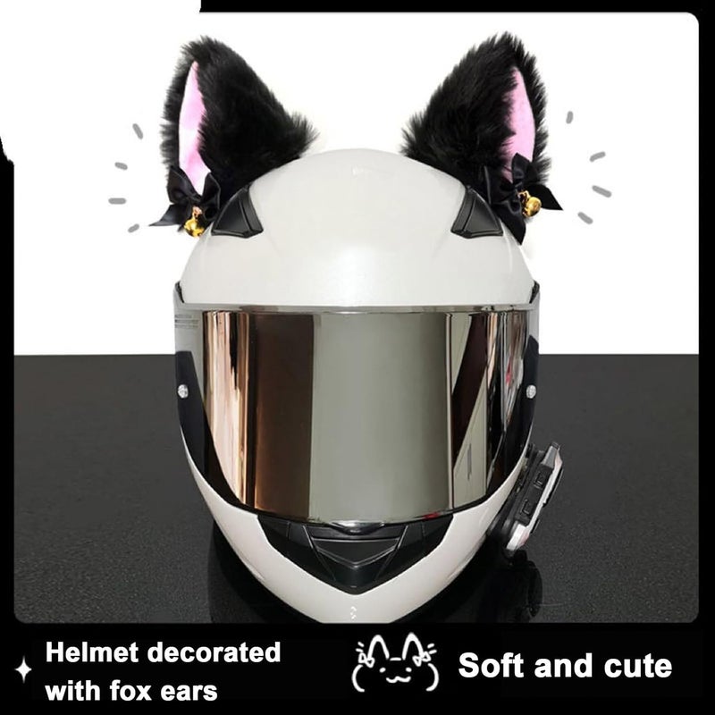 CHPINGN Motorcycle Horn Devil Horns,Motorcycle Helmet Accessories,Bike Helmet, Ski Accessories(Helmet Not Included) - Image 3